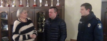 Начальник Бердянской полиции провел прием граждан в Дмитровском сельсовете