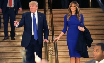 Первая леди США Меланья Трамп подражает в одежде мужу (ФОТО)