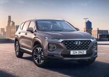 Новые фото и подробности о Hyundai Santa Fe 2018