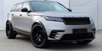 «Живые» фото внедорожника Range Rover Velar by Lumma Design