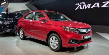 Honda представила компактный седан Amaze нового поколения