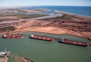 Перевалка желруды на Китай в Port Hedland в январе упала с рекордных отметок