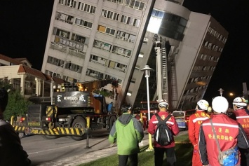 Землетрясение в Тайване: число жертв возросло (видео)