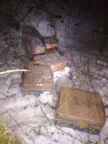 Пограничники на границе с Россией нашли ящики с 300 кило сыра