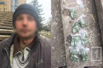 У жителя Днепропетровщины обнаружили семь пакетов с марихуаной