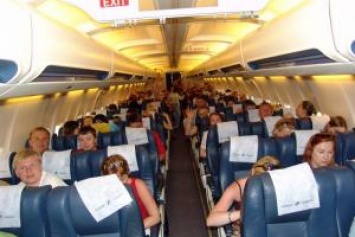 В России на борту самолета умерла женщина