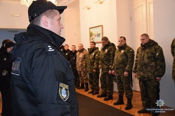 Отряд николаевских полицейских отправился нести службу в Донецкую область