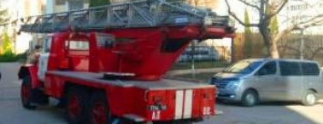 Черноморские спасатели тушили пожар в отеле «Ника»