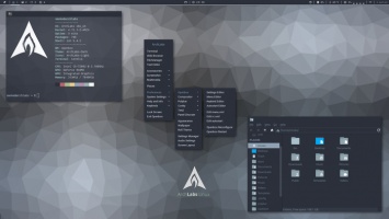 Выпуск дистрибутива ArchLabs 2018.02