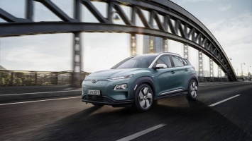 Электрический Hyundai Kona проедет 470 км без подзарядки