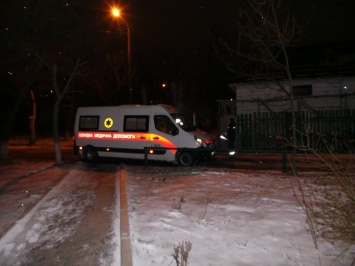 В Запорожской области из-за непогоды спасатели помогали роженице