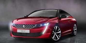 Peugeot показал новый концепт купе 508