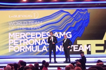 Команда Mercedes - лауреат премии Laureus