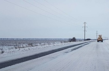 Основные магистрали в Бердянском районе расчищены