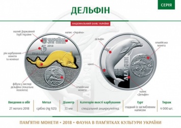 Отчеканенную 5-гривневую монету с ольвийским дельфином НБУ уже оценил в 613 грн