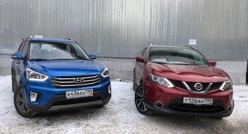 Какой кроссовер лучше: «базовый» Nissan Qashqai или «топовый» Hyundai Creta