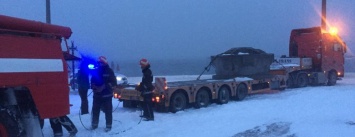 За время снежной бури Черноморские службы эвакуировали 50 человек