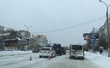 Днем в Таврическом микрорайоне случилось ДТП