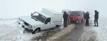 В Кировоградской области произошло ДТП с участием микроавтобуса ФОТО