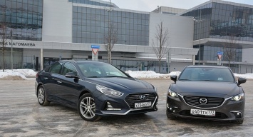 Соната №6: cравнительный тест-драйв Hyundai Sonata и Mazda6
