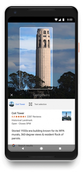 Google Lens стал доступен для обычных Android-смартфонов