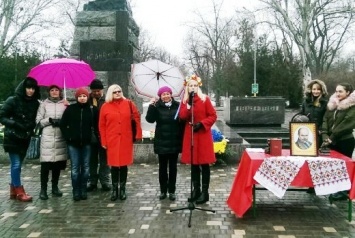 В день рождения Великого Кобзаря его стихи звучали в центральном парке Одессы