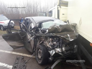 ДТП на Ровенщине: в столкновении Сitroen и грузовика MAN травмирован водитель. ФОТО
