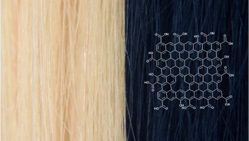 Физики превратили графен в угольно-черную краску для волос
