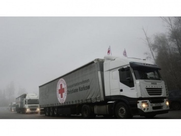 Красный Крест направил на оккупированный Донбасс около 200 тонн гуманитарной помощи