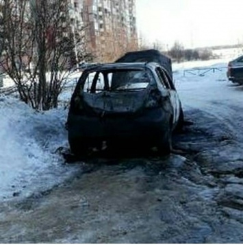 Ночью в Харькове сгорела иномарка: эксперты не исключают поджог