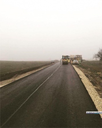 АО «ВАД» отремонтировало дорогу от трассы до Багерово