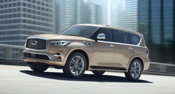 Названы сроки появления в России обновленного Infiniti QX80