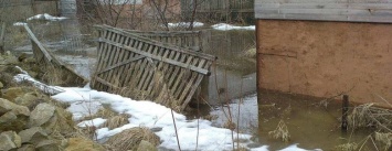 Уровень воды в Стрижне поднялся более, чем на метр