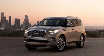 В России начались продажи обновленного Infiniti QX80