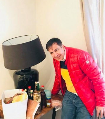 Саакашвили утешается в Голландии самогоном и грибами