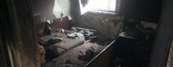 На Харьковщине во время пожара сгорела женщина