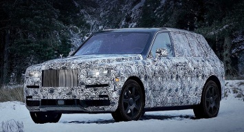 Rolls-Royce покажет финальные тесты кроссовера Cullinan в социальных сетях