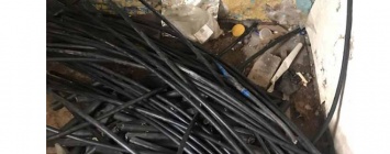 Криворожский рецидивист вырезал кабеля на несколько сотен тысяч гривен (ФОТО)