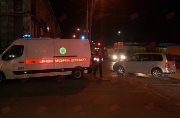 В Бердянске столкнулись два авто. Один человек пострадал