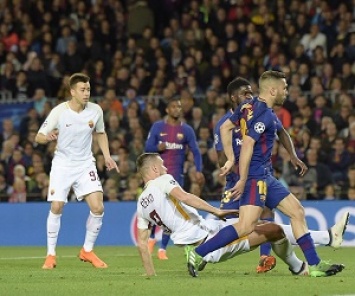 Автоголы Ромы перечеркнули шансы на успех в Барселоне: лучшие моменты матча