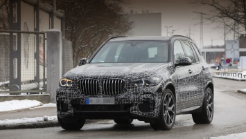 Новый BMW X5 заснят на свежих тестах