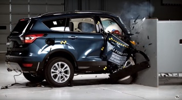 Ford Escape не прошел краш-тест IIHS на небольшое перекрытие [видео]