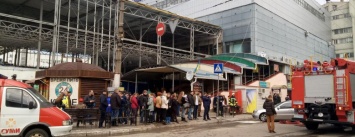 В Сумах произошел «пожар» в ТРЦ «Унимермаг «Киев»