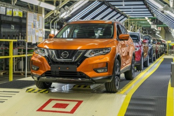 Российский завод Nissan осваивает обновленный X-Trail