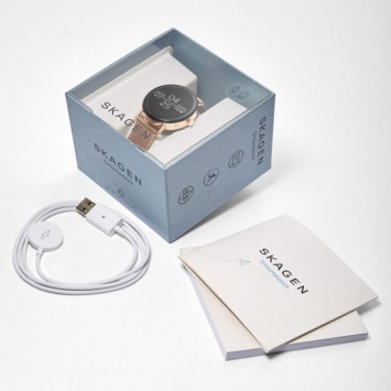 Skagen представила свою версию стильных умных часов Wear OS