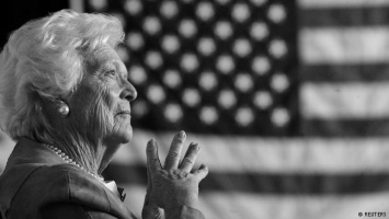 Умерла бывшая первая леди США Барбара Буш