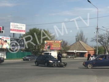 Опубликовано видео ДТП на центральном проспекте, позволившее определить виновного