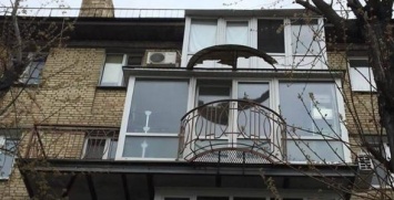 Двойной удар: в Киеве нашли царь-балкон с балконом