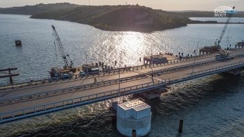 Строители Крымского моста сооружают локальные очистные сооружения