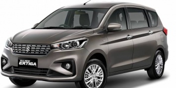 Новый микроавтобус Suzuki Ertiga